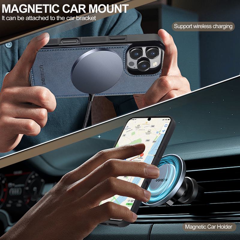 For iPhone 14 Pro Case Leather Flip Magnetic Wallet Cover For Apple iPhone 14 Pro Max Plus Luxury Card Slot Holder Case Coque