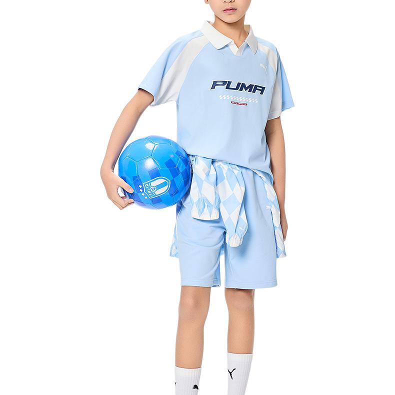 PUMA Casual Sportswear Sportstyle Ice Blue 80901 Kids 353225119101-80901 120