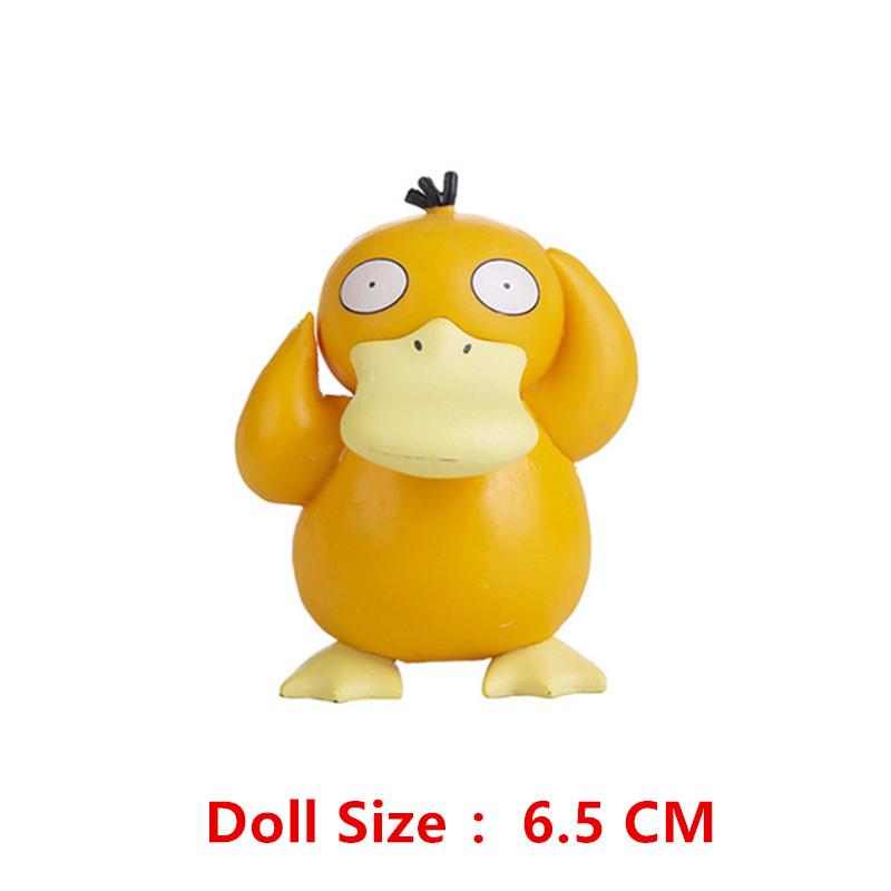 Toys Model New 4-9 CM Pokemon Anime Figure Pikachu Gengar Eevee Series Mew Cartoons Figure Pocket Monster Action Gifts Kids