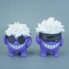 8cm Anime Gengar Cos Gojo Satoru Angel and Demon Action Figures PVC Desktop Decoration Toys Ornament Model Collection Doll Gifts