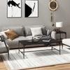 Vidaxl Couchtisch, Schwarz, 100X50X35 Cm, Holzwerkstoff