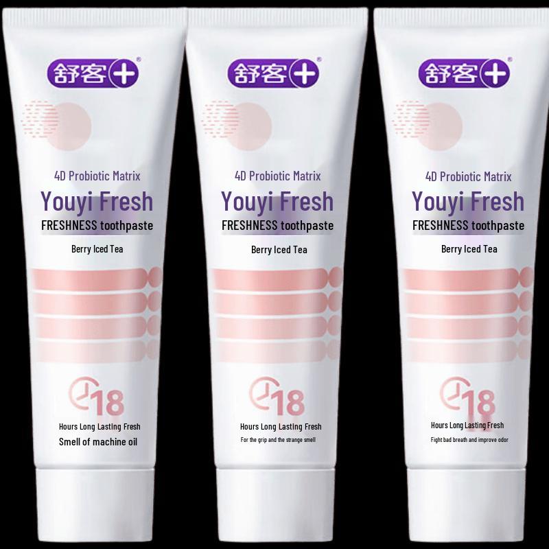 

Shuke Probiotic Toothpaste (Berry Iced Tea) 3-Pack