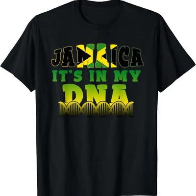 Jamaican Flag Jamaica It S In My Dna Kids T Shirt Size 5Xl