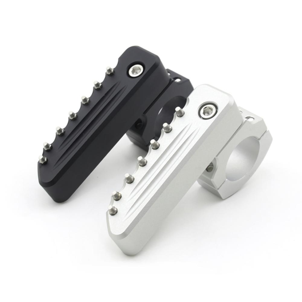For Triumph Tiger660 Tiger 800 900 GT PRO Rally Explorer 1200 Front Foot Pegs Folding Footrests Clamps 22-28mm