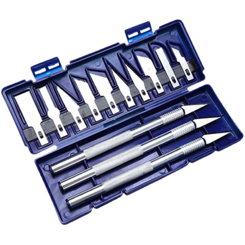 Handmade Carving Knife & Rubber Stamp Cutting Tool Set with Mat for Journals & Collage