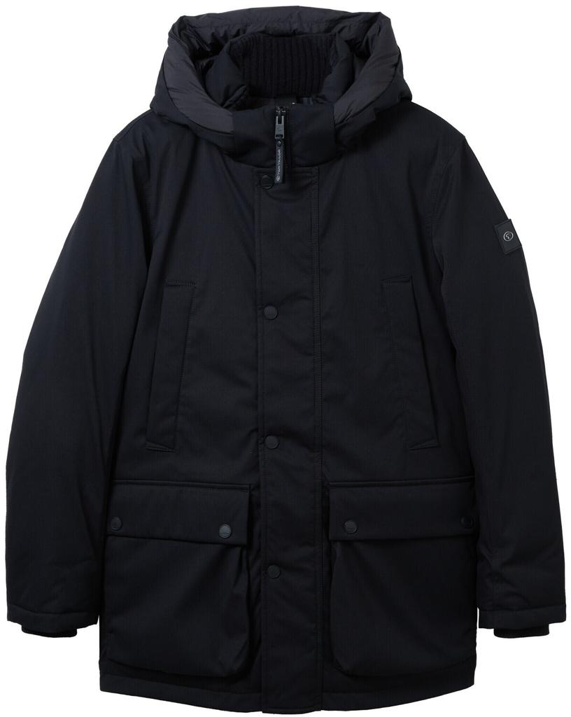 Зимняя куртка Tom Tailor Parka с отстегивающимся капюшоном (1037347) черный