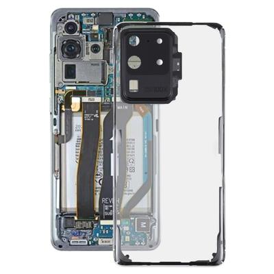 Capac baterie spate transparent din sticlă pentru Galaxy S20 Ultra