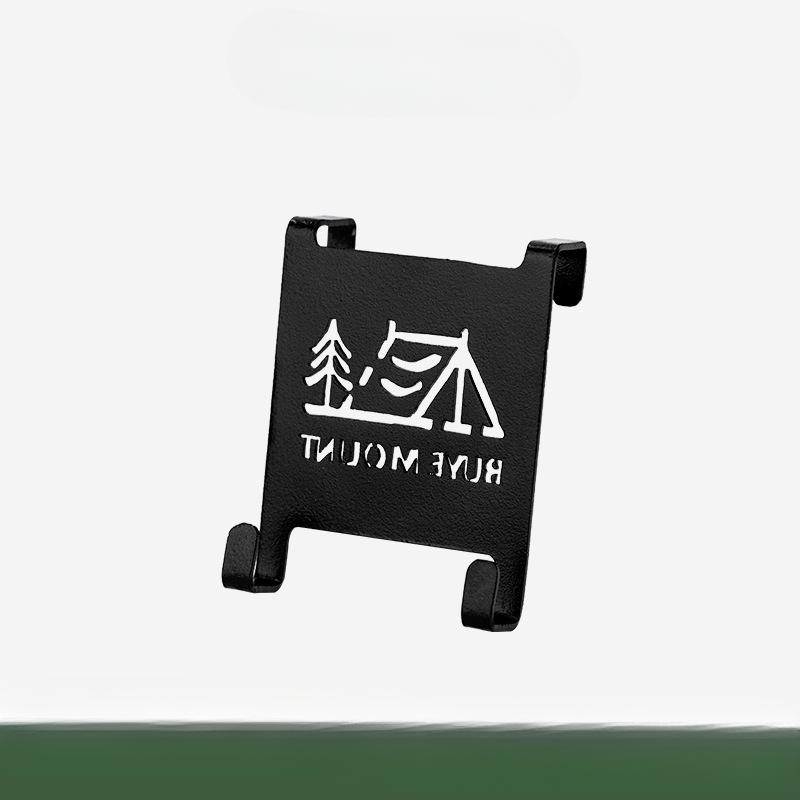 

Уличная горелка, крючок для бензобака, портативный крючок для хранения на столе, пряжка для бензобака с бутаном, стол, подвеска для кемпинга s чёрный