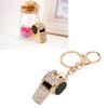 Keychain Zinc Alloy   Whistle Keychain Bag Decoration Ornament Metal Pendant Craft Jewelry Small Gift