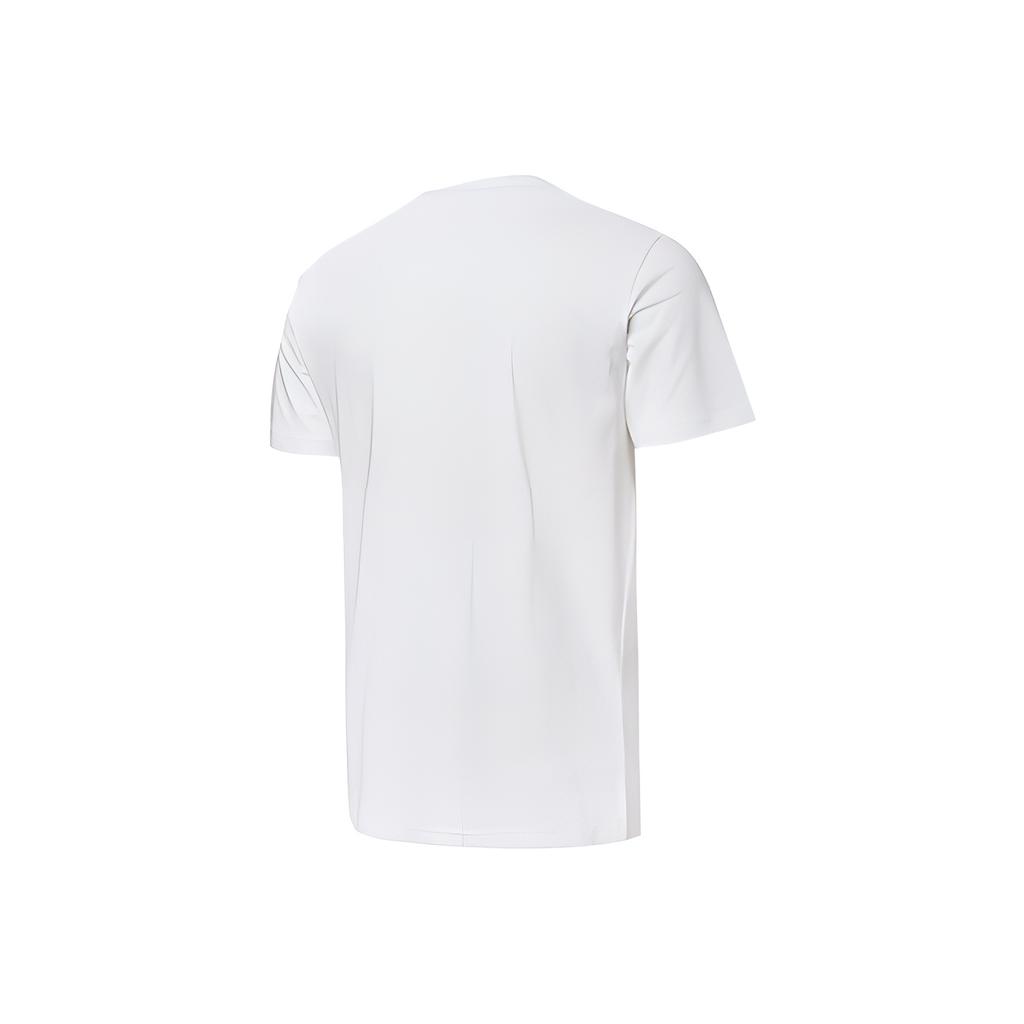 Puma Embroidered Logo Round Neck Short Sleeve T-Shirt Men tops White 834479-02