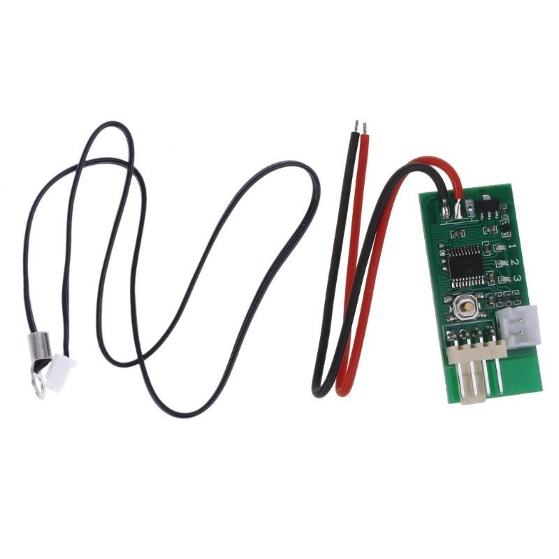 4-wire 12V Computer for Case Fan Speed Controller PC Chassis Temperature Control Module High-power PWM Speed Regulator