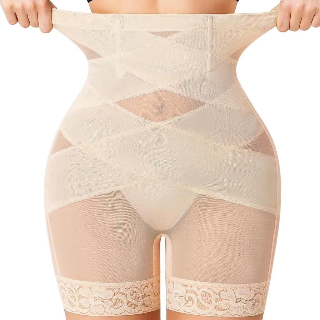High Waist Breathable Firm Control Shaping Panties Tummy Control Butt Lifting Shape Buttocks Slimming Waist Trainer Body Shaper