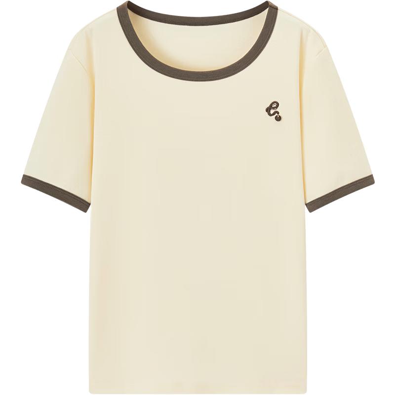 Aijutu Women s Colorblock Short Sleeve T-Shirt M