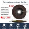 4-Inch Calcined Sandpaper Flap Disc Wheel for Sanding