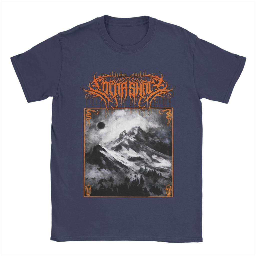 Men Genres Deathcore Lorna Shore Logo T Shirts 100% Cotton Tops Amazing Short Sleeve O Neck Tee Shirt New Arrival T-Shirt