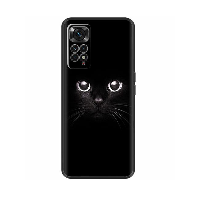 Pro Xiaomi Redmi Note 11 Pouzdro Kreslený silikonový měkký obal na telefon Pro Redmi Note 11s Tpu nárazník pro Redmi Note 11 Pro zadní kryt