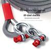 Heavy-Duty Nylon Car Tow Rope for Strong Traction and Roadside Rescue