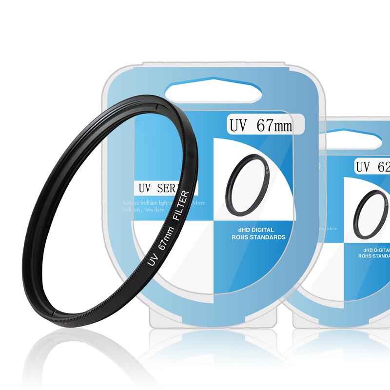 

40.5 43 46 49 52 55 58 62 67 72 77 82mm UV Digital Filter Lens for canon nikon Sony DSLR SLR Camera with package box 46mm