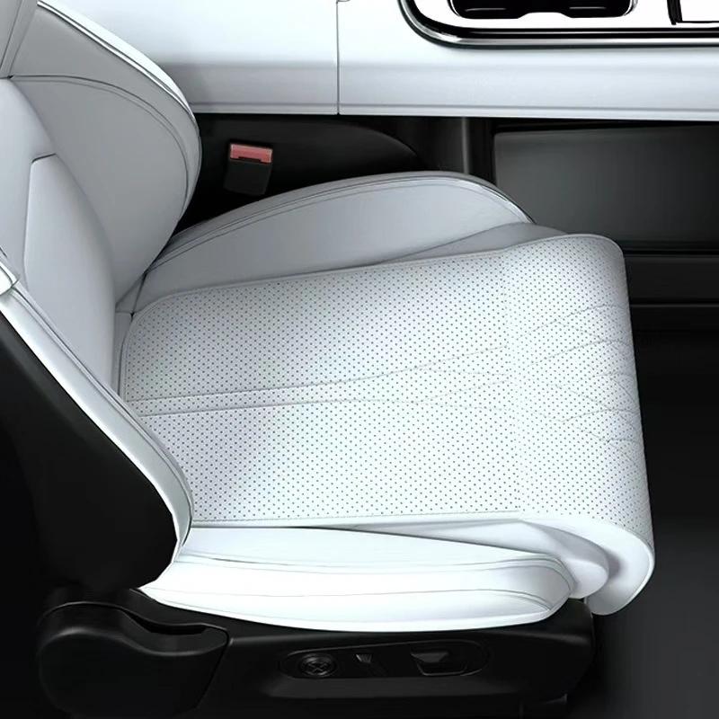 New Car Seat Leg Support Extension Suede Universal Auto Seat Extender Leg Cushion for Driver Memory Foam Seat Padding Mat Cover