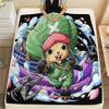 1 Stück Flanelldecke mit Cartoon-Druck, Hohe Qualität, Bequem für alle Jahreszeiten, Heimdekoration, Wärme und Komfort, Perfekt als Weihnachts- oder Geburtstagsgeschenk