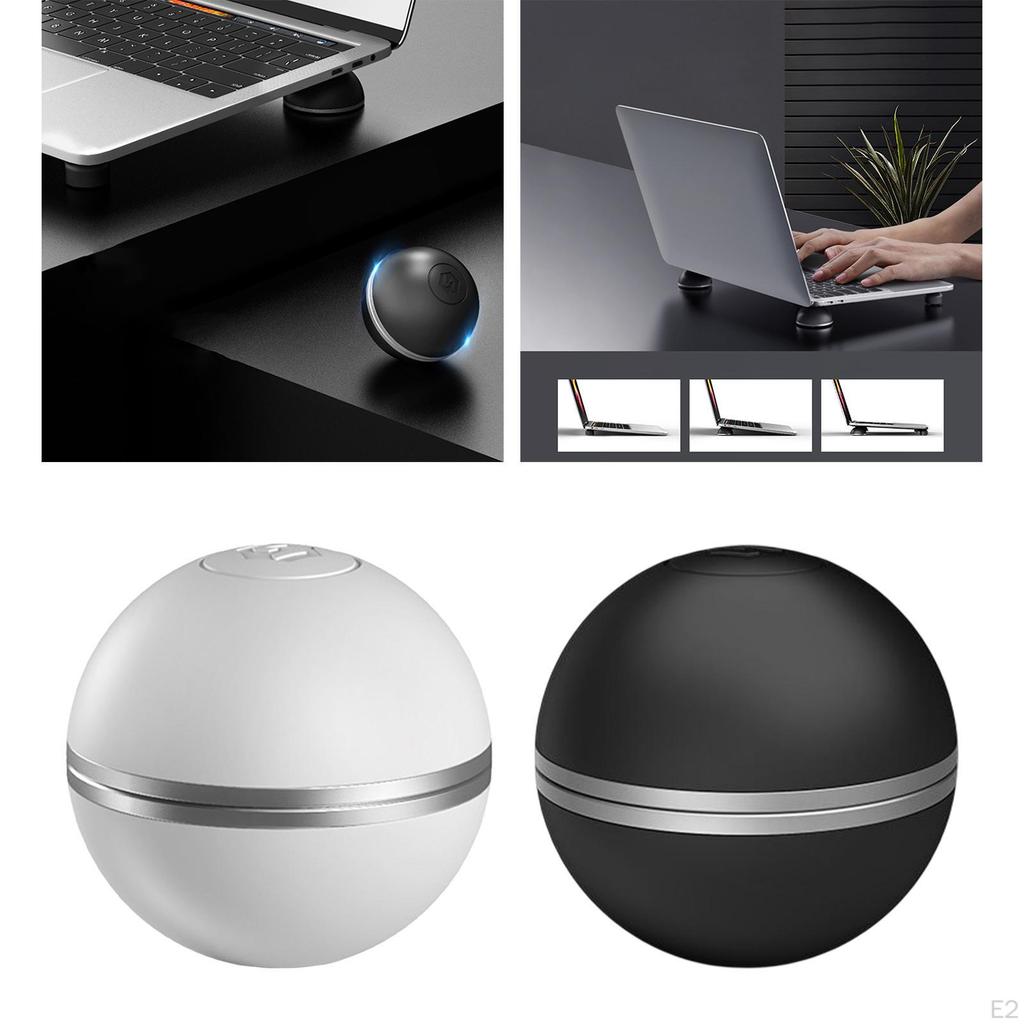 Fold Laptop Stand Holder Base Non Slip Heat Dissipation Silicone Pad Ball for Computer