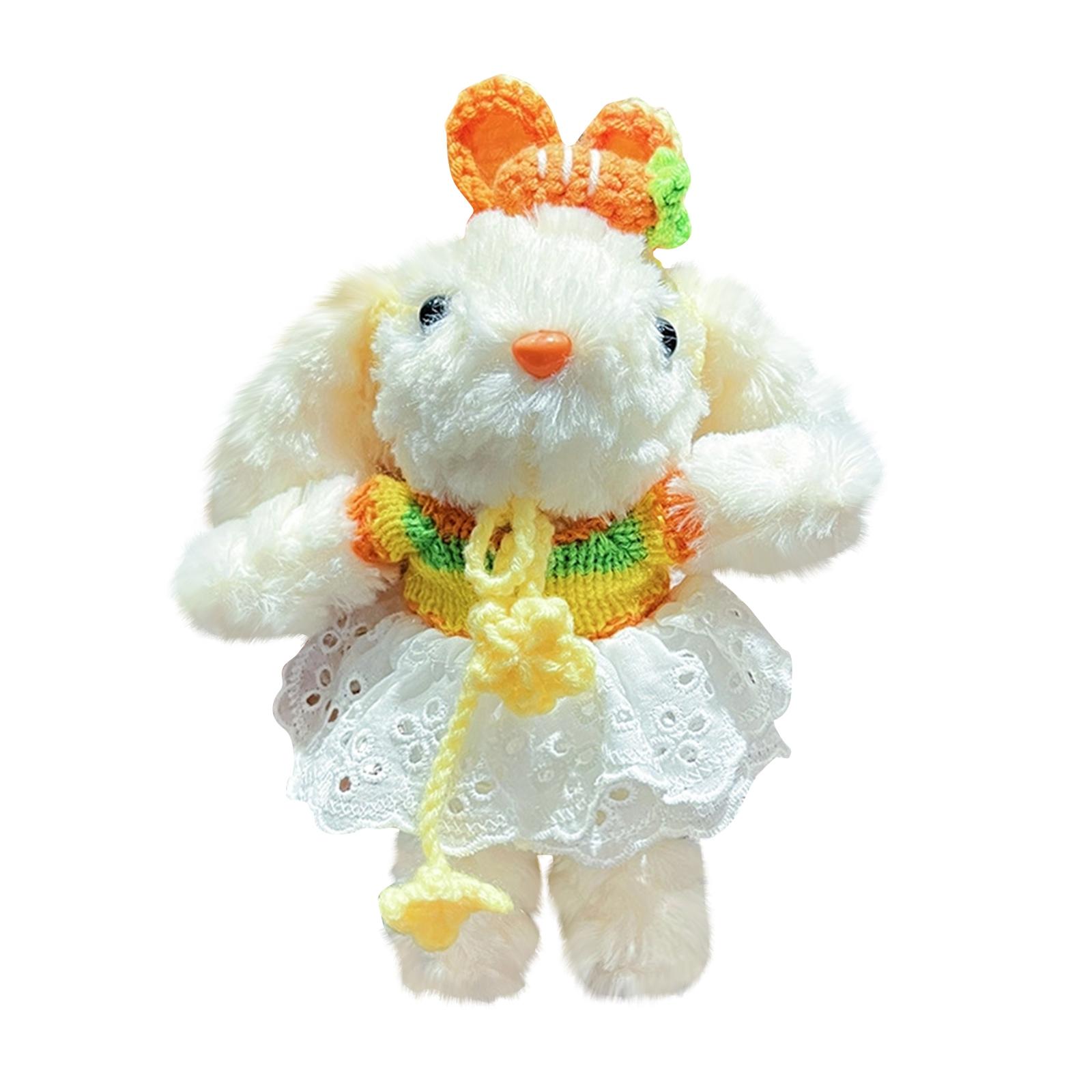 

Easter Gifts ,Lop-Eared Bunny Plush Charm Keychain - Soft Stuffed Rabbits Accessory , Suitable Gift For Family , Friends & Couples One Size