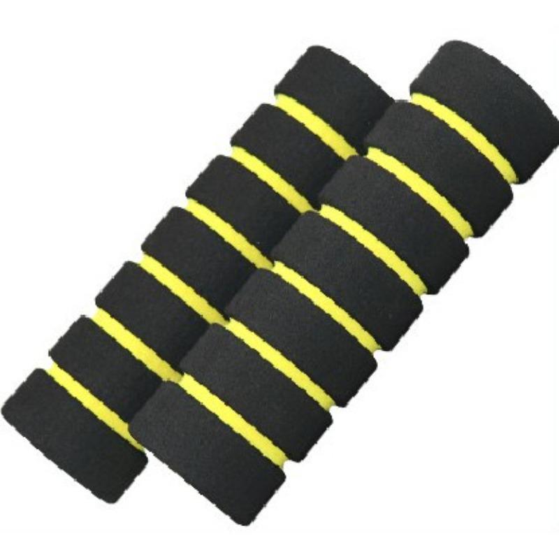 Bicycle Bamboo Shaped Sponge Handle Cover Mountain Bike Shock Absorber Handle Gloves Bicycle Soft Handle Cover Riding Equipment