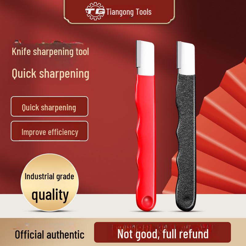 Tiangong Multi-Tool: Alloy Blade Sharpener for Knives, Scissors, and Shears - Versatile Kitchen and Garden Tool.