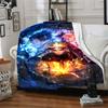 Naruto Blanket Comfortable Perfect for Office Chair Sofa Couch All-Season Use Playful Design Gifts For Family Or Friends