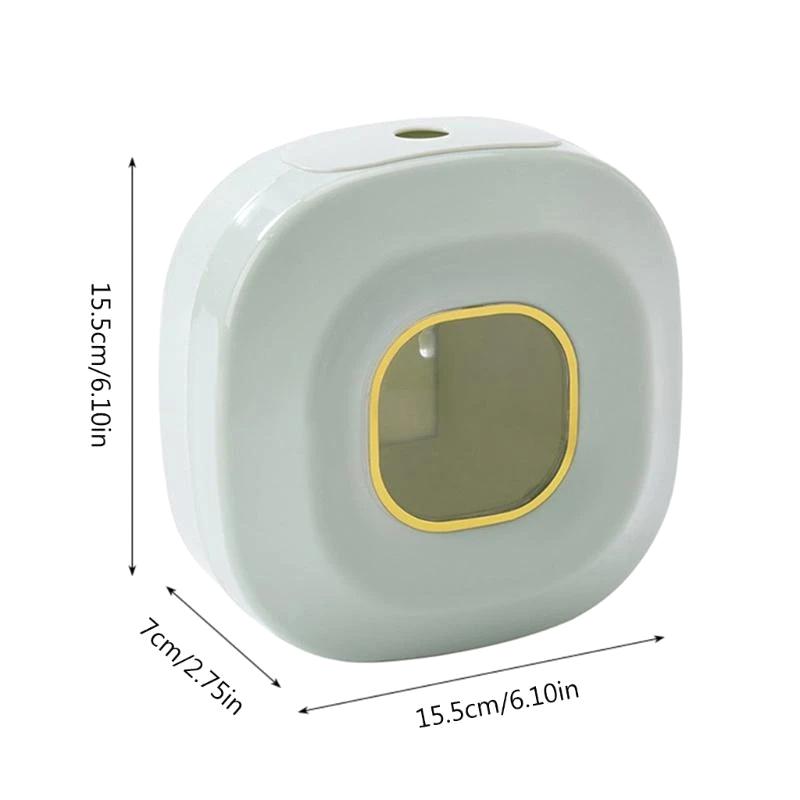 Plastic Wrap Storage Box Removable Wall-Mounted Home Kitchen Non-Punching Plastic Bag Cover Box