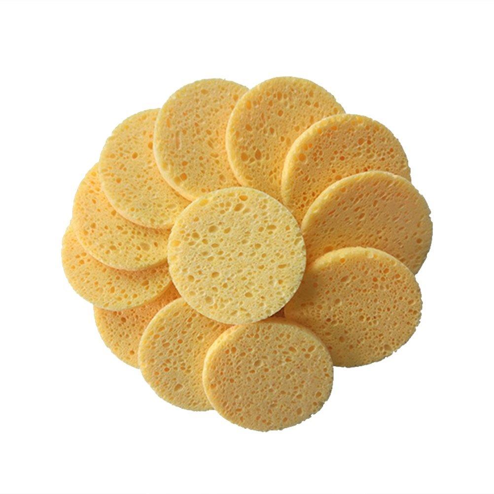 40Pcs Super Soft Face Cleaning Sponge Gentle Exfoliating Facial Sponge for Daily Cleansing Makeup Removal Skin Smoothing and