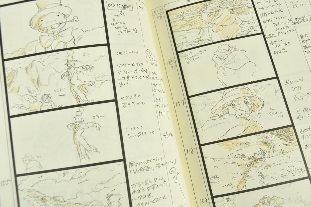 Studio Ghibli Howl’s Moving Castle Complete Storyboards Vol.14 Miyazaki Japan Book
