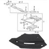 Front Grille Cover Protective Impact Resistant OEM Standard Plastic Precise Fit Lightweight for Accord 2018 to 2022 (71169 TVA A00 Front Left)