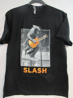 SLASH OFFICIAL MERCH JUMPING GUITAR BAND CONCERT MUSIC  EXTRA LARGE Unisex T-Shirt