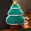 Plushie Throw Pillow Comfortable Christmas Holiday Cushion for Sofa and Bed Decoration Throw Pillows 1PC
