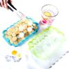 Reusable Silicone Ice Cube Tray with Removable Lids, BPA Free, Creative Honeycomb Cube Maker