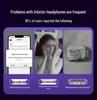 Huaqiangbei 2025 Noise-Cancelling Wireless Bluetooth Headphones for Apple & Android, Long Battery Life