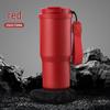 304 Stainless Steel Insulated Coffee Tumbler with Lanyard - Portable Dual Use for Hot & Cold Beverages