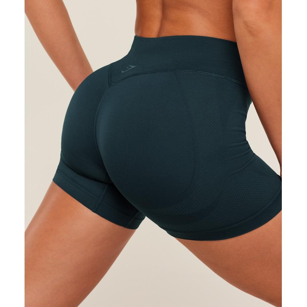 Gymshark Weekend Seamless Shorts Deep Petrol Blue    Stealth Blue B6b3m Ud73