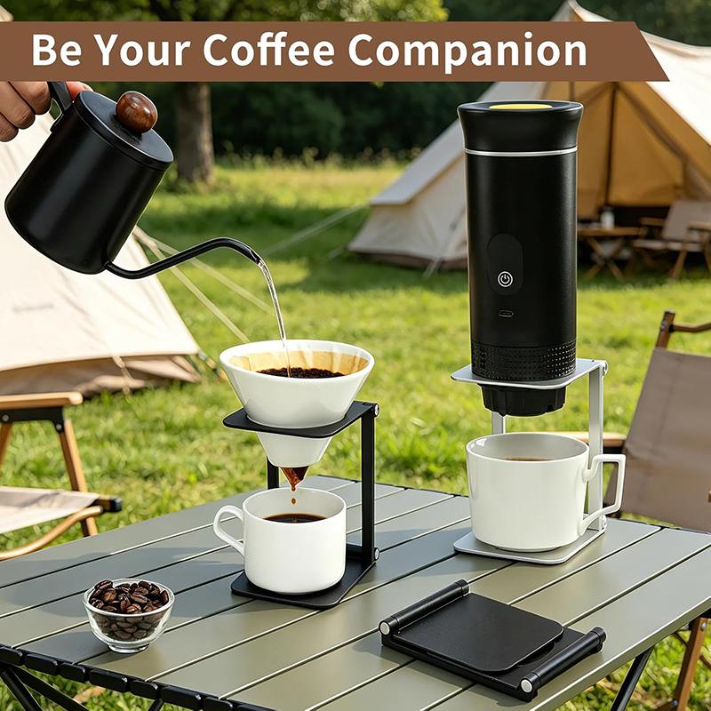 Foldable Coffee Drip Holder Aluminum Alloy Support Stand For Wireless Portable Espresso Machine Electric Pour Over Brewer Travel