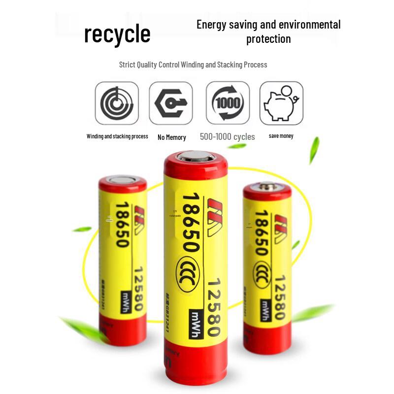 MAX LOAD 18650 Rechargeable Lithium-Ion Battery