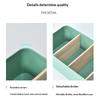 Multipurpose Desktop Storage Box Tv Remote Holder Wooden Table Organizer For Bedroom Living Room Household Detachable Partition