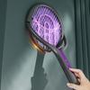 Multi Functional 2-In-1 Mosquito Killer Lamp Angle Retractable Mosquito Swatter USB Rechargeable Mosquito Swatter Bat Swatter