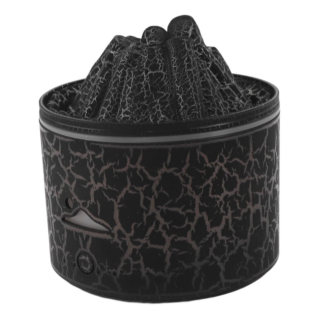 Volcano Diffuser 5V 180ml Relaxing Auto Off Warm Atmosphere Flame Humidifier for Home Bedroom Office