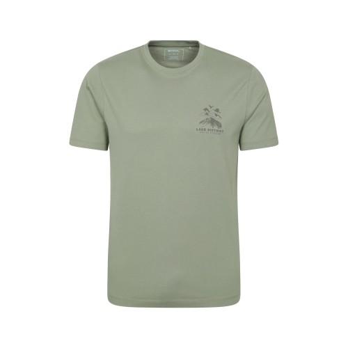 Mountain Warehouse Men's Lake District Back Print Short-Sleeved T-Shirt