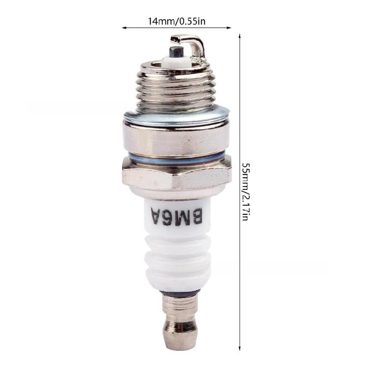 BM6A Sparks Plug Glow Plug For Gasolines Chainsaw Lawn Mower Grass Strimmer Brush Cutter L7T/CJ8/1560