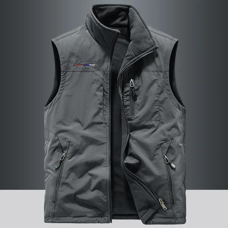 Outdoors Gilet Men Casual Heated Vest Man Body Warmer Hiking Clothing Luxury Thermal Fashion Men's Heating Winter Coat Plus Size
