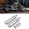 Pair of Front Rear Motorcycle CNC Foot Pegs Shifter Pedals Footrest Black