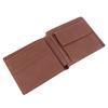 Bifold Wallet Pocket Wallet Light Brown Leather Multiple Slots Card Wallet for Men Adults Travel Daily