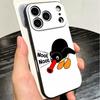 Cartoon P-Pingu Penguin Soft Phone Case for iPhone 16 16E 17 Air 15 Pro Max 14 Plus 13 Mini 11 12 7 Black Cover Back Shell